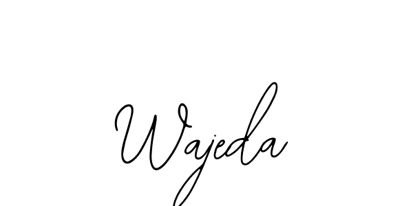 How to Draw Wajeda signature style? Bearetta-2O07w is a latest design signature styles for name Wajeda. Wajeda signature style 12 images and pictures png