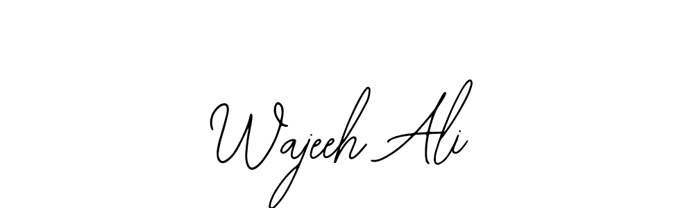 See photos of Wajeeh Ali official signature by Spectra . Check more albums & portfolios. Read reviews & check more about Bearetta-2O07w font. Wajeeh Ali signature style 12 images and pictures png