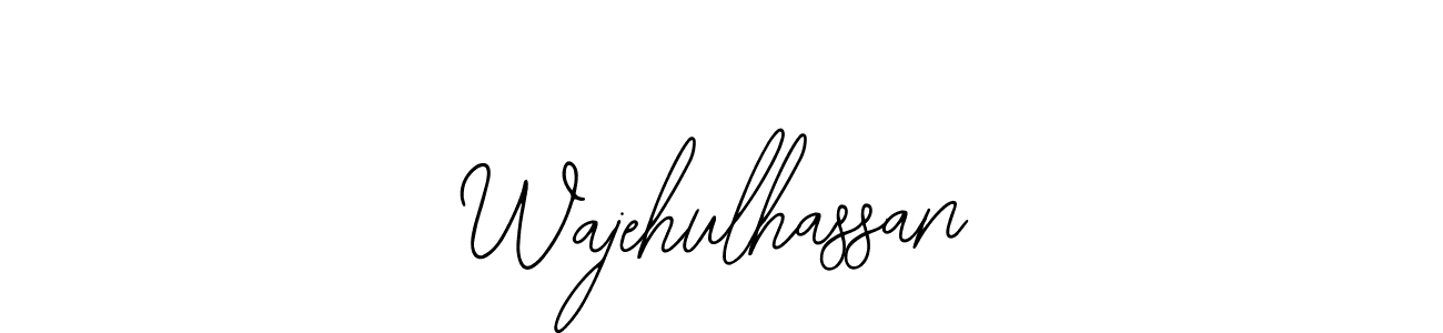 Here are the top 10 professional signature styles for the name Wajehulhassan. These are the best autograph styles you can use for your name. Wajehulhassan signature style 12 images and pictures png