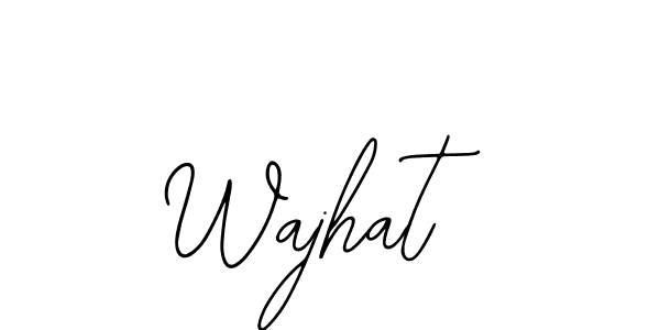 Create a beautiful signature design for name Wajhat. With this signature (Bearetta-2O07w) fonts, you can make a handwritten signature for free. Wajhat signature style 12 images and pictures png