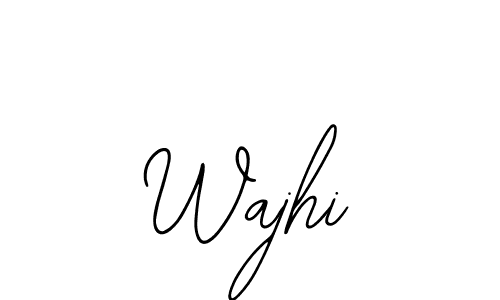 Bearetta-2O07w is a professional signature style that is perfect for those who want to add a touch of class to their signature. It is also a great choice for those who want to make their signature more unique. Get Wajhi name to fancy signature for free. Wajhi signature style 12 images and pictures png