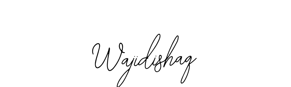 Also we have Wajidishaq name is the best signature style. Create professional handwritten signature collection using Bearetta-2O07w autograph style. Wajidishaq signature style 12 images and pictures png