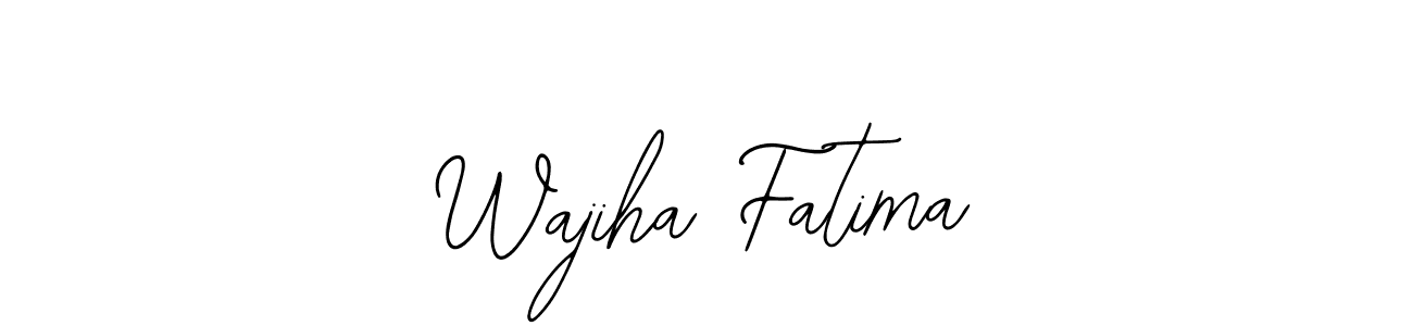 You can use this online signature creator to create a handwritten signature for the name Wajiha Fatima. This is the best online autograph maker. Wajiha Fatima signature style 12 images and pictures png