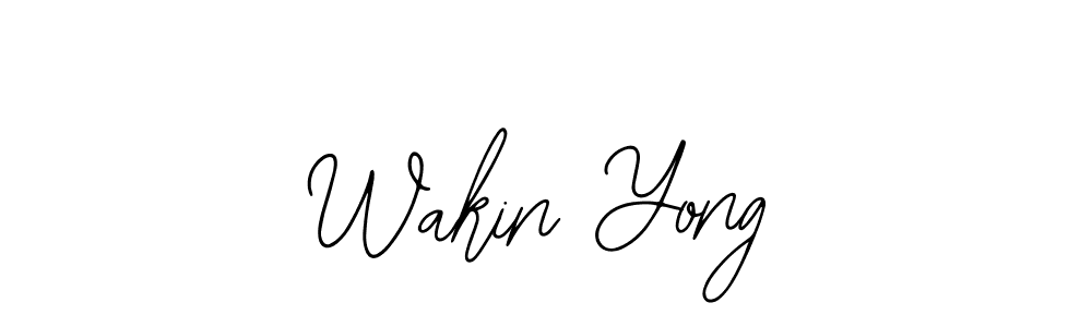 Also we have Wakin Yong name is the best signature style. Create professional handwritten signature collection using Bearetta-2O07w autograph style. Wakin Yong signature style 12 images and pictures png