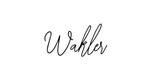 Also You can easily find your signature by using the search form. We will create Wakler name handwritten signature images for you free of cost using Bearetta-2O07w sign style. Wakler signature style 12 images and pictures png