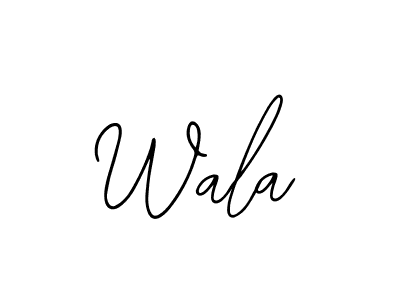 Similarly Bearetta-2O07w is the best handwritten signature design. Signature creator online .You can use it as an online autograph creator for name Wala. Wala signature style 12 images and pictures png