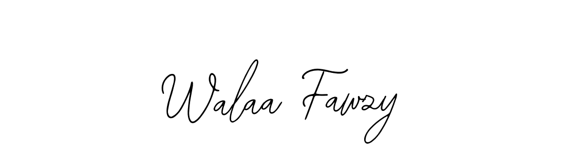 You can use this online signature creator to create a handwritten signature for the name Walaa Fawzy. This is the best online autograph maker. Walaa Fawzy signature style 12 images and pictures png