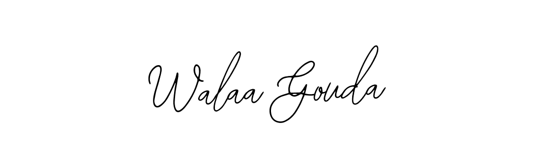 You can use this online signature creator to create a handwritten signature for the name Walaa Gouda. This is the best online autograph maker. Walaa Gouda signature style 12 images and pictures png