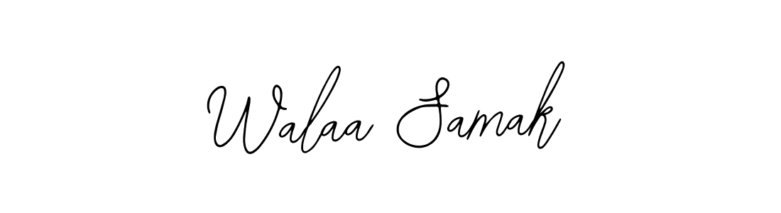 This is the best signature style for the Walaa Samak name. Also you like these signature font (Bearetta-2O07w). Mix name signature. Walaa Samak signature style 12 images and pictures png