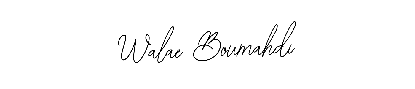 Create a beautiful signature design for name Walae Boumahdi. With this signature (Bearetta-2O07w) fonts, you can make a handwritten signature for free. Walae Boumahdi signature style 12 images and pictures png