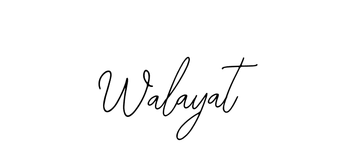 Make a beautiful signature design for name Walayat. With this signature (Bearetta-2O07w) style, you can create a handwritten signature for free. Walayat signature style 12 images and pictures png