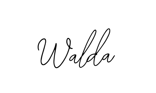 Similarly Bearetta-2O07w is the best handwritten signature design. Signature creator online .You can use it as an online autograph creator for name Walda. Walda signature style 12 images and pictures png