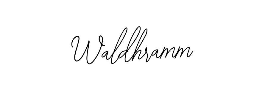 Waldhramm stylish signature style. Best Handwritten Sign (Bearetta-2O07w) for my name. Handwritten Signature Collection Ideas for my name Waldhramm. Waldhramm signature style 12 images and pictures png