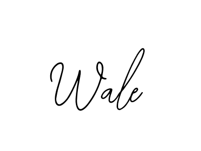 Wale stylish signature style. Best Handwritten Sign (Bearetta-2O07w) for my name. Handwritten Signature Collection Ideas for my name Wale. Wale signature style 12 images and pictures png