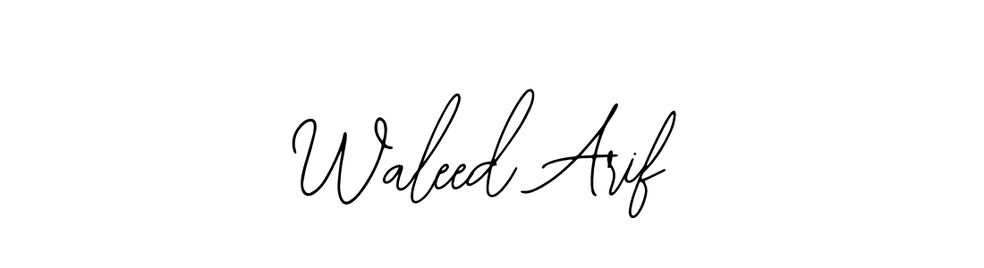 It looks lik you need a new signature style for name Waleed Arif. Design unique handwritten (Bearetta-2O07w) signature with our free signature maker in just a few clicks. Waleed Arif signature style 12 images and pictures png