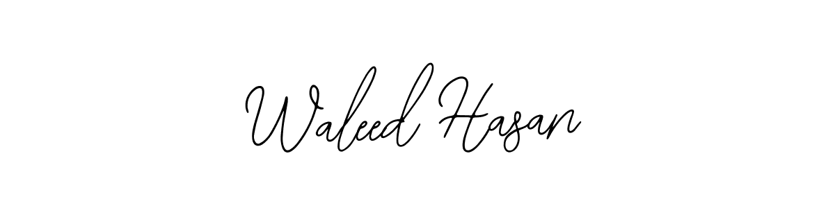 Also we have Waleed Hasan name is the best signature style. Create professional handwritten signature collection using Bearetta-2O07w autograph style. Waleed Hasan signature style 12 images and pictures png