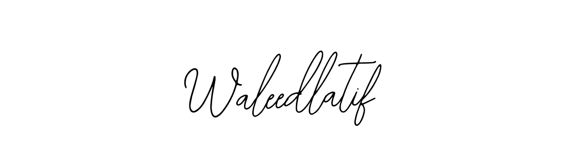 Make a beautiful signature design for name Waleedlatif. With this signature (Bearetta-2O07w) style, you can create a handwritten signature for free. Waleedlatif signature style 12 images and pictures png