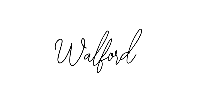 How to make Walford signature? Bearetta-2O07w is a professional autograph style. Create handwritten signature for Walford name. Walford signature style 12 images and pictures png