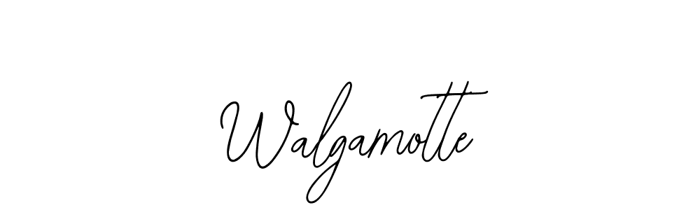 Walgamotte stylish signature style. Best Handwritten Sign (Bearetta-2O07w) for my name. Handwritten Signature Collection Ideas for my name Walgamotte. Walgamotte signature style 12 images and pictures png