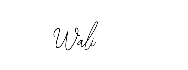 Make a beautiful signature design for name Wali    . Use this online signature maker to create a handwritten signature for free. Wali     signature style 12 images and pictures png