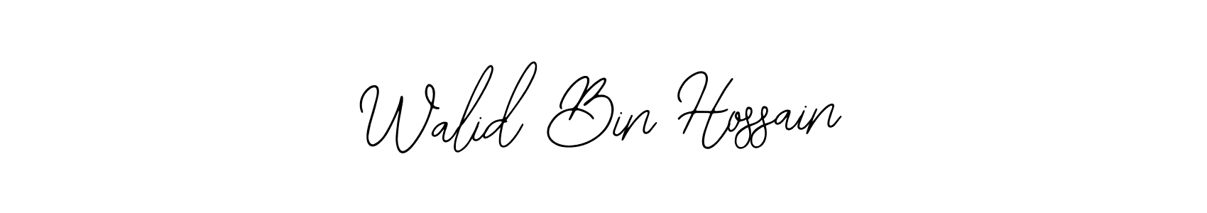 You can use this online signature creator to create a handwritten signature for the name Walid Bin Hossain. This is the best online autograph maker. Walid Bin Hossain signature style 12 images and pictures png