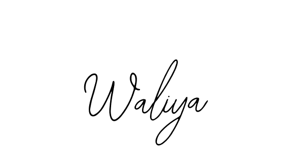 Similarly Bearetta-2O07w is the best handwritten signature design. Signature creator online .You can use it as an online autograph creator for name Waliya. Waliya signature style 12 images and pictures png