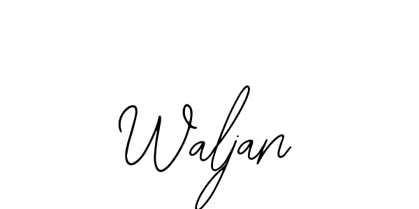 Create a beautiful signature design for name Waljan. With this signature (Bearetta-2O07w) fonts, you can make a handwritten signature for free. Waljan signature style 12 images and pictures png
