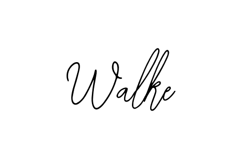 Bearetta-2O07w is a professional signature style that is perfect for those who want to add a touch of class to their signature. It is also a great choice for those who want to make their signature more unique. Get Walke name to fancy signature for free. Walke signature style 12 images and pictures png