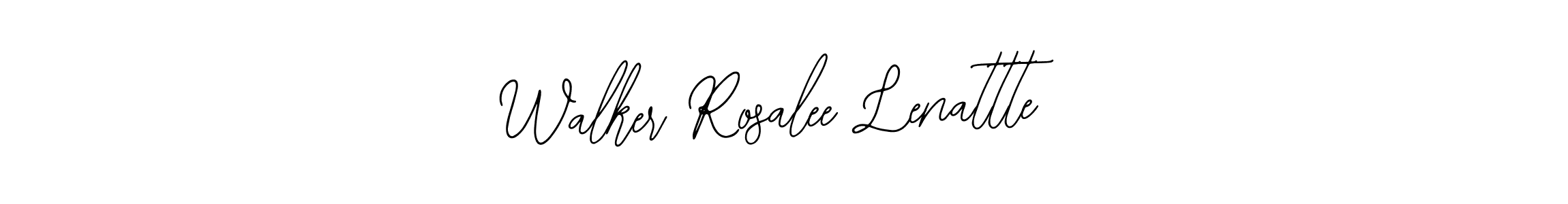 if you are searching for the best signature style for your name Walker Rosalee Lenattte. so please give up your signature search. here we have designed multiple signature styles  using Bearetta-2O07w. Walker Rosalee Lenattte signature style 12 images and pictures png