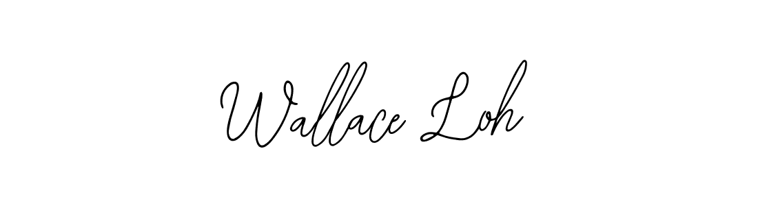 The best way (Bearetta-2O07w) to make a short signature is to pick only two or three words in your name. The name Wallace Loh include a total of six letters. For converting this name. Wallace Loh signature style 12 images and pictures png