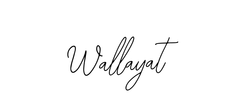 Also we have Wallayat name is the best signature style. Create professional handwritten signature collection using Bearetta-2O07w autograph style. Wallayat signature style 12 images and pictures png