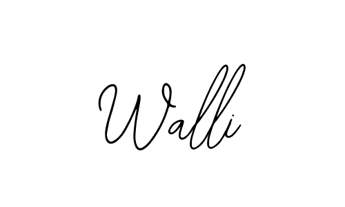 if you are searching for the best signature style for your name Walli. so please give up your signature search. here we have designed multiple signature styles  using Bearetta-2O07w. Walli signature style 12 images and pictures png