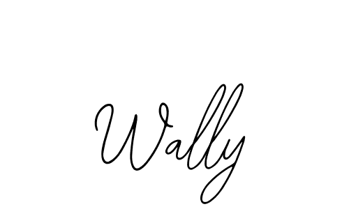 Make a beautiful signature design for name Wally. With this signature (Bearetta-2O07w) style, you can create a handwritten signature for free. Wally signature style 12 images and pictures png