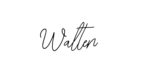 Design your own signature with our free online signature maker. With this signature software, you can create a handwritten (Bearetta-2O07w) signature for name Walten. Walten signature style 12 images and pictures png