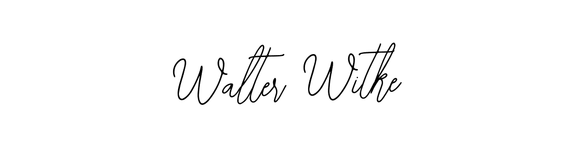 Bearetta-2O07w is a professional signature style that is perfect for those who want to add a touch of class to their signature. It is also a great choice for those who want to make their signature more unique. Get Walter Witke name to fancy signature for free. Walter Witke signature style 12 images and pictures png