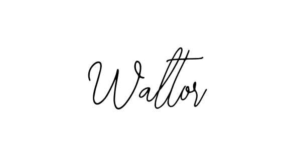 Make a beautiful signature design for name Waltor. With this signature (Bearetta-2O07w) style, you can create a handwritten signature for free. Waltor signature style 12 images and pictures png