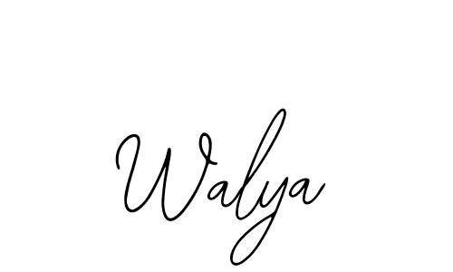 Create a beautiful signature design for name Walya. With this signature (Bearetta-2O07w) fonts, you can make a handwritten signature for free. Walya signature style 12 images and pictures png