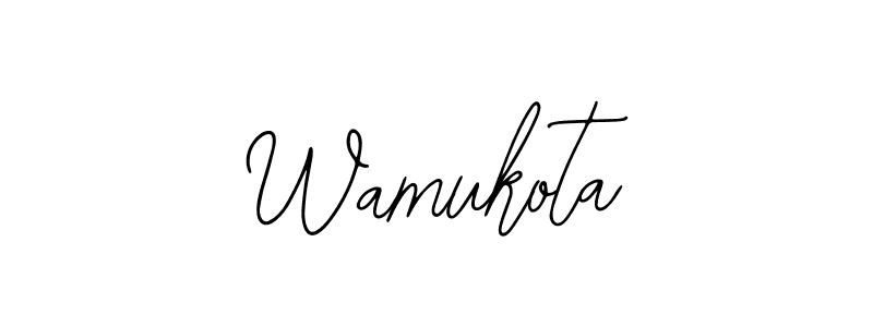 How to Draw Wamukota signature style? Bearetta-2O07w is a latest design signature styles for name Wamukota. Wamukota signature style 12 images and pictures png