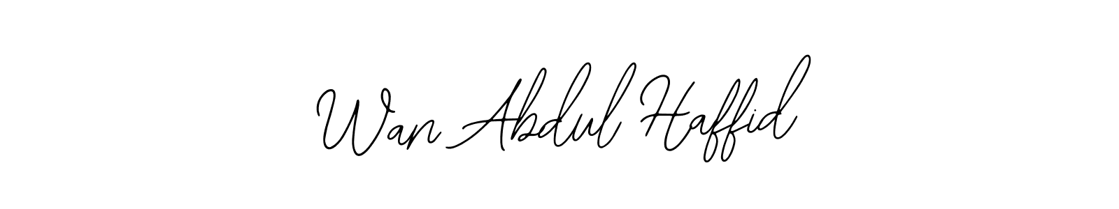 You can use this online signature creator to create a handwritten signature for the name Wan Abdul Haffid. This is the best online autograph maker. Wan Abdul Haffid signature style 12 images and pictures png