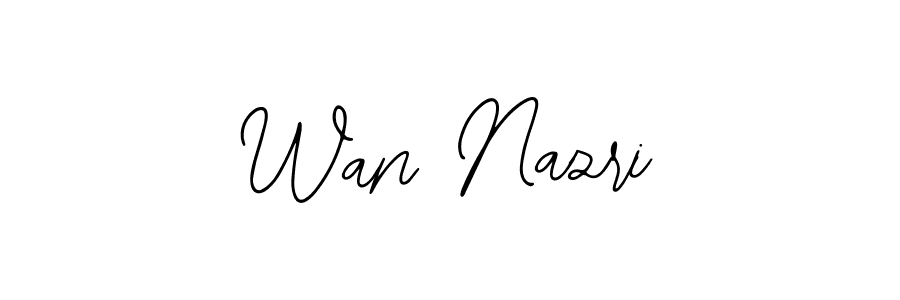 Once you've used our free online signature maker to create your best signature Bearetta-2O07w style, it's time to enjoy all of the benefits that Wan Nazri name signing documents. Wan Nazri signature style 12 images and pictures png