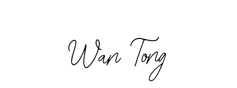 if you are searching for the best signature style for your name Wan Tong. so please give up your signature search. here we have designed multiple signature styles  using Bearetta-2O07w. Wan Tong signature style 12 images and pictures png