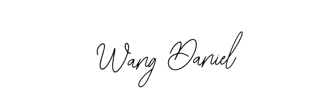 Create a beautiful signature design for name Wang Daniel. With this signature (Bearetta-2O07w) fonts, you can make a handwritten signature for free. Wang Daniel signature style 12 images and pictures png