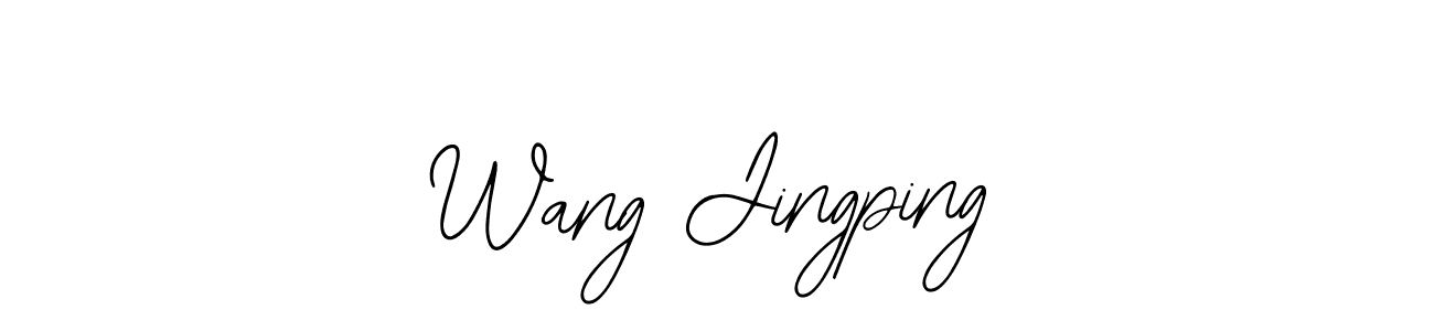 See photos of Wang Jingping official signature by Spectra . Check more albums & portfolios. Read reviews & check more about Bearetta-2O07w font. Wang Jingping signature style 12 images and pictures png