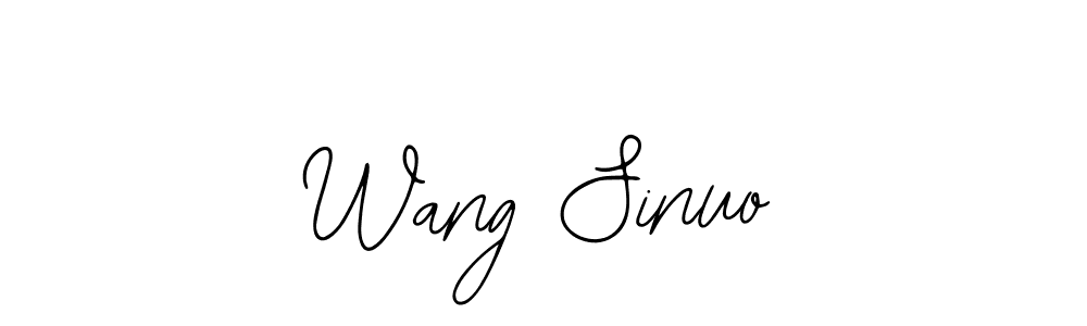 Once you've used our free online signature maker to create your best signature Bearetta-2O07w style, it's time to enjoy all of the benefits that Wang Sinuo name signing documents. Wang Sinuo signature style 12 images and pictures png