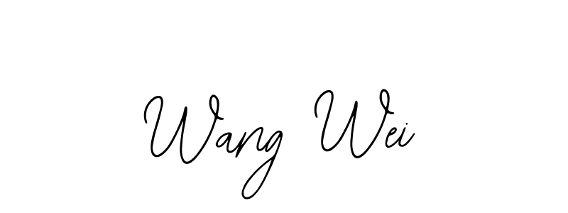 Make a short Wang Wei signature style. Manage your documents anywhere anytime using Bearetta-2O07w. Create and add eSignatures, submit forms, share and send files easily. Wang Wei signature style 12 images and pictures png