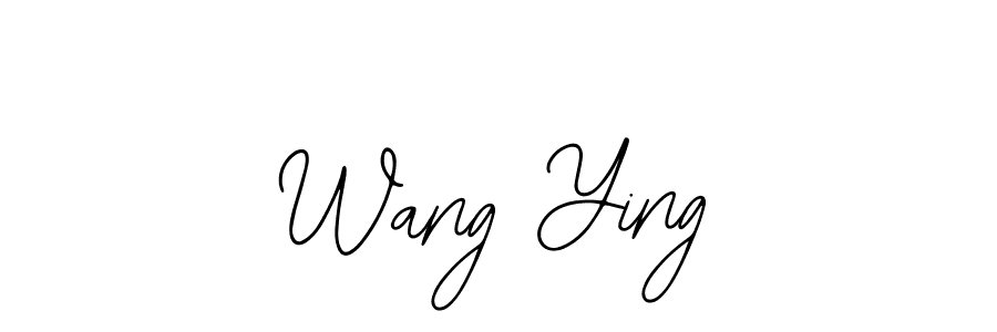 Once you've used our free online signature maker to create your best signature Bearetta-2O07w style, it's time to enjoy all of the benefits that Wang Ying name signing documents. Wang Ying signature style 12 images and pictures png