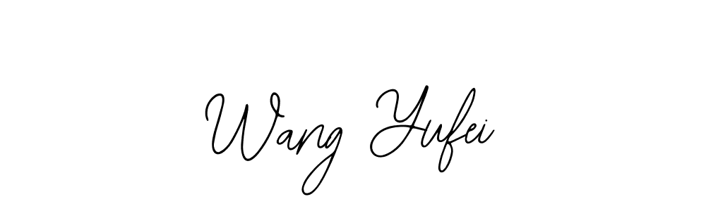 Also You can easily find your signature by using the search form. We will create Wang Yufei name handwritten signature images for you free of cost using Bearetta-2O07w sign style. Wang Yufei signature style 12 images and pictures png