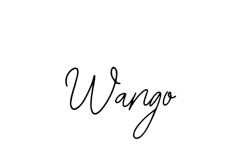 Best and Professional Signature Style for Wango. Bearetta-2O07w Best Signature Style Collection. Wango signature style 12 images and pictures png