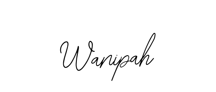 Create a beautiful signature design for name Wanipah. With this signature (Bearetta-2O07w) fonts, you can make a handwritten signature for free. Wanipah signature style 12 images and pictures png