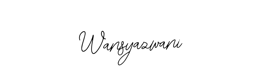 Once you've used our free online signature maker to create your best signature Bearetta-2O07w style, it's time to enjoy all of the benefits that Wansyazwani name signing documents. Wansyazwani signature style 12 images and pictures png